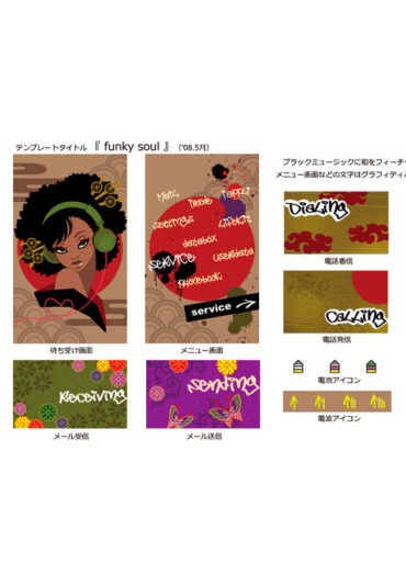 i-mode, EZweb 公式サイト 『きせかえファクトリー』