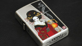 「煙管と女」ZIPPO 発売中