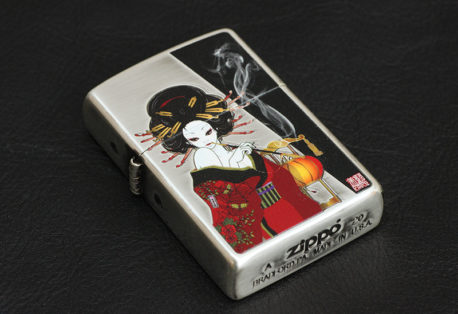 「煙管と女」ZIPPO