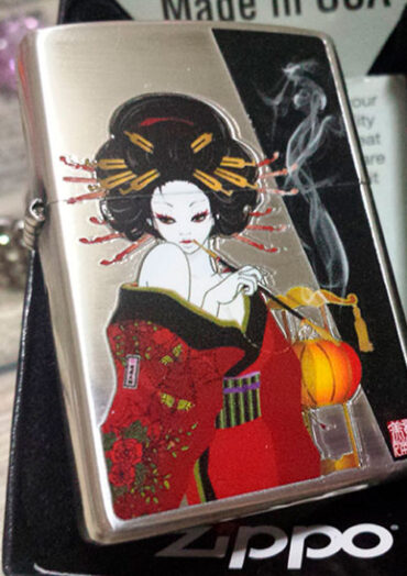 「煙管と女」ZIPPO