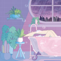 rainy day/Illustration by bAbycAt