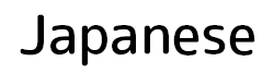japanese