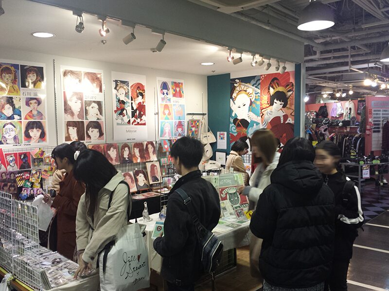 印刷ラボPOP UP「GIRLS ILLUSTRATION 2020」